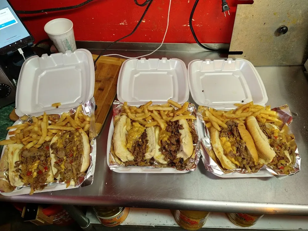 2 Mini Philly Steak & Fries Combo