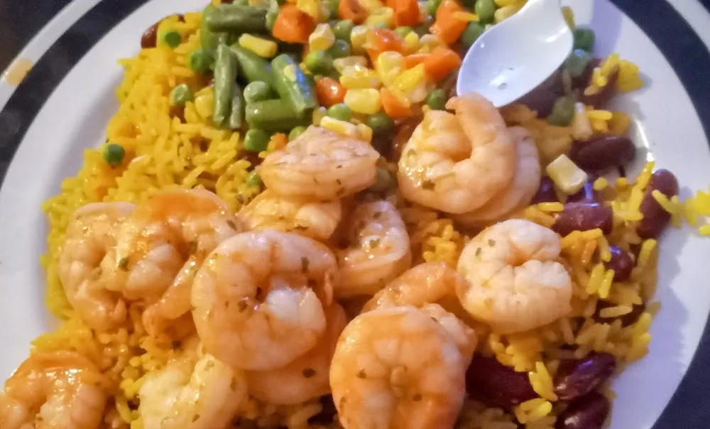 Shrimp & Rice w Veggies